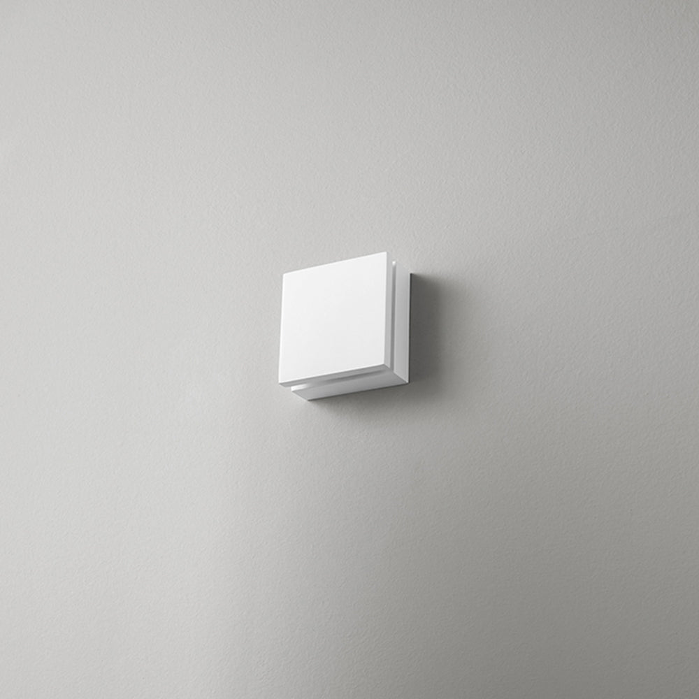 Applique Contemporanea Secret Metallo Bianco Acrilico Led 10W 3000K