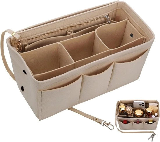 Organizzatore per borse e shopper - Beige - Donna e bambina - Medio