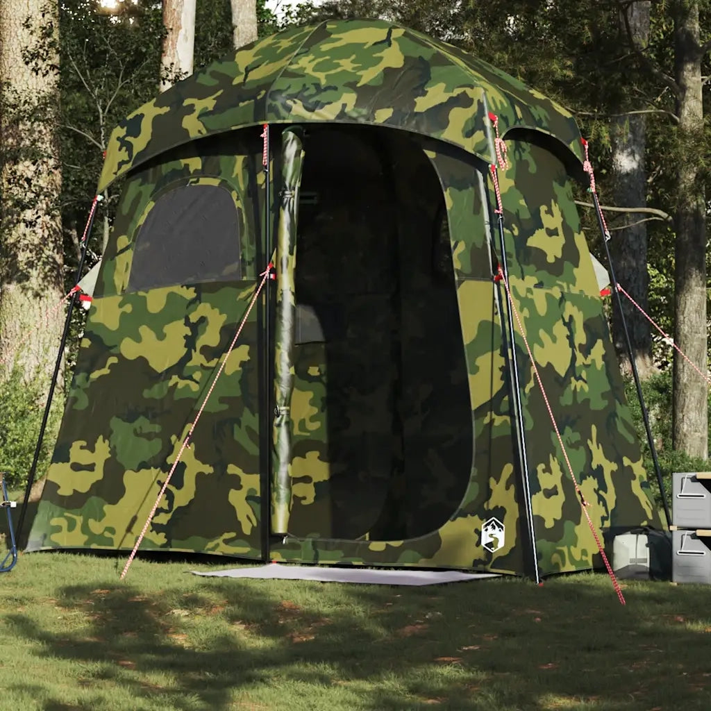 Tenda da Doccia per 2 Persone-Tenda Doccia Portatile Mimetica Impermeabile