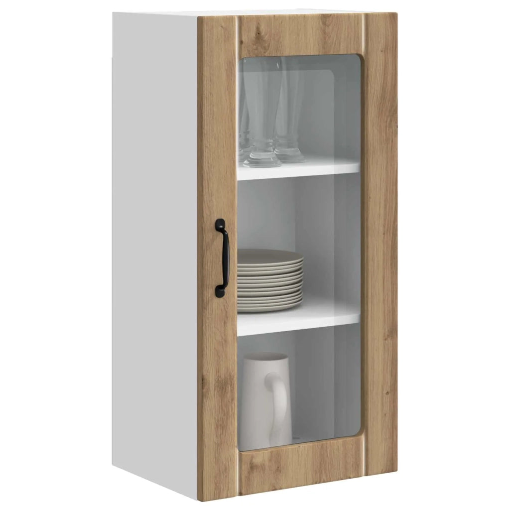 Mobile da cucina 2 pz-Set di 2 Armadio da cucina Rovere artigianale 40 x 31 x 80 cm 438090