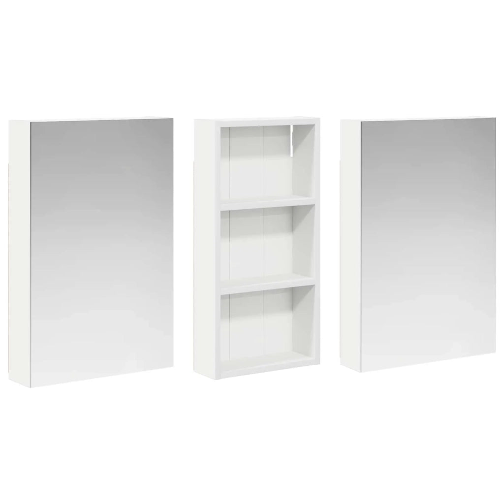Set di Armadi da Bagno con porta 3 pcs 110 x 10,5 x 60,5 cm 3403712