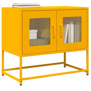 Mobile TV Giallo Senape 68x39x60,5 Acciaio Laminato a Freddo 853335