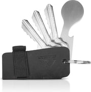 Portatile Oneri di Pelle per Chiavi - Porta Chiavi con Apripetole - Funzionale e Pratica Porta Chiavi - Adatto per 6-8 Chiavi diverse