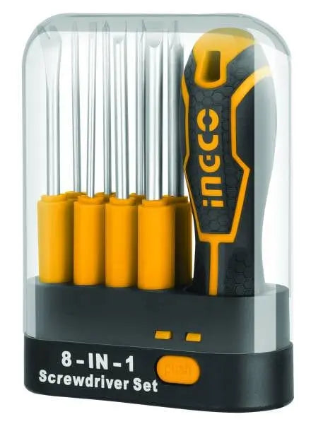 Set 9 cacciaviti intercambiabili ingco