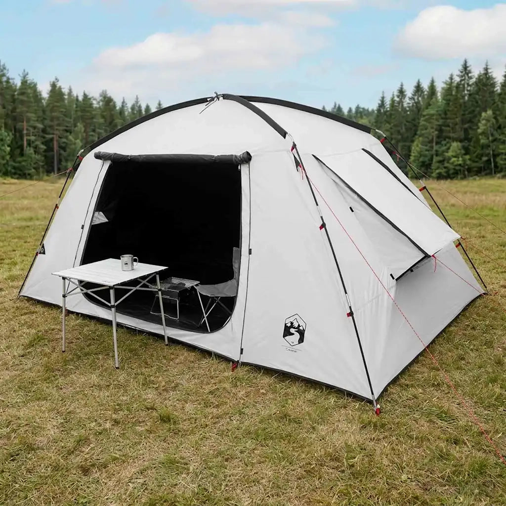 Tenda Capanna Bianco Blackout 400 x 210 x 180 cm Poliestere 42028519