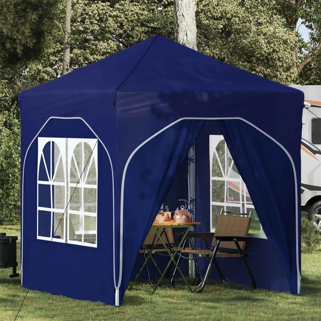 Tenda per feste a pop-up-Gazebo 192 x 192 x 245 cm Blu 443197