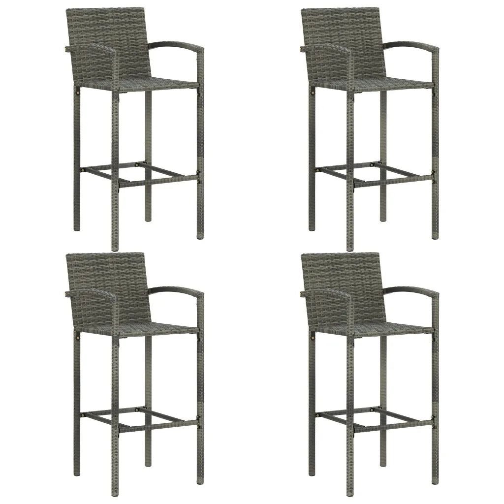 Set Bar da Giardino 5 pz Grigio cod mxl 40330