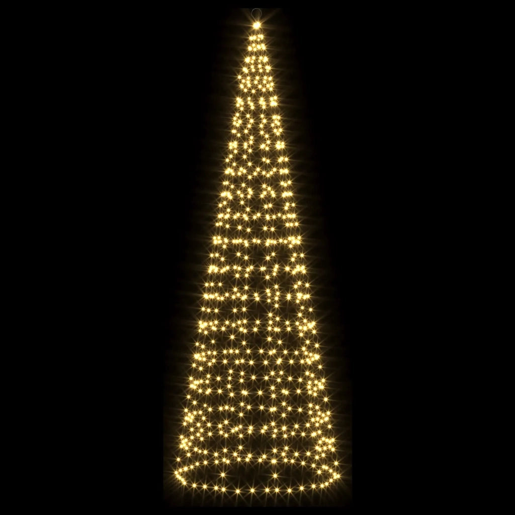 Luci per albero di Natale con picchetti e asta per bandiera 3468888