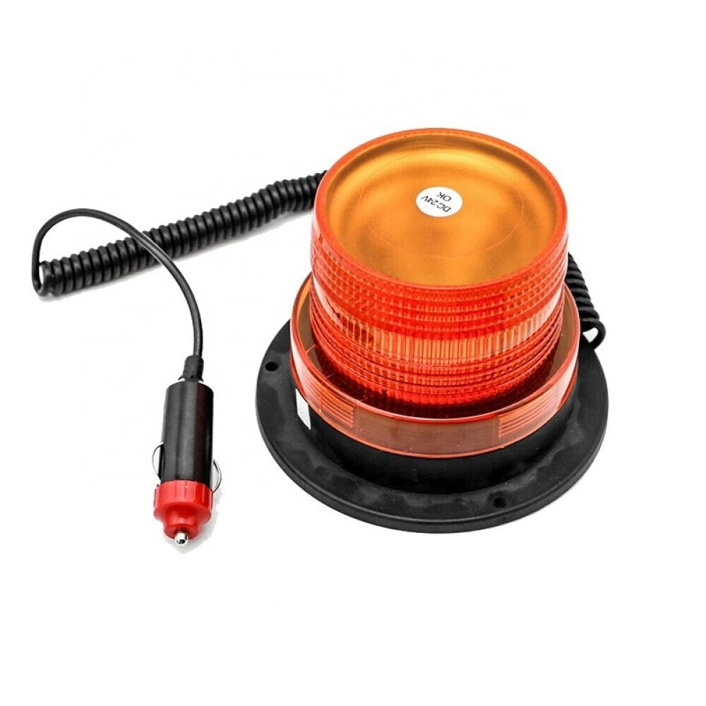 Lampeggiante 10 LED segnalatore emergenza con calamita magnetico Auto 12V HHS