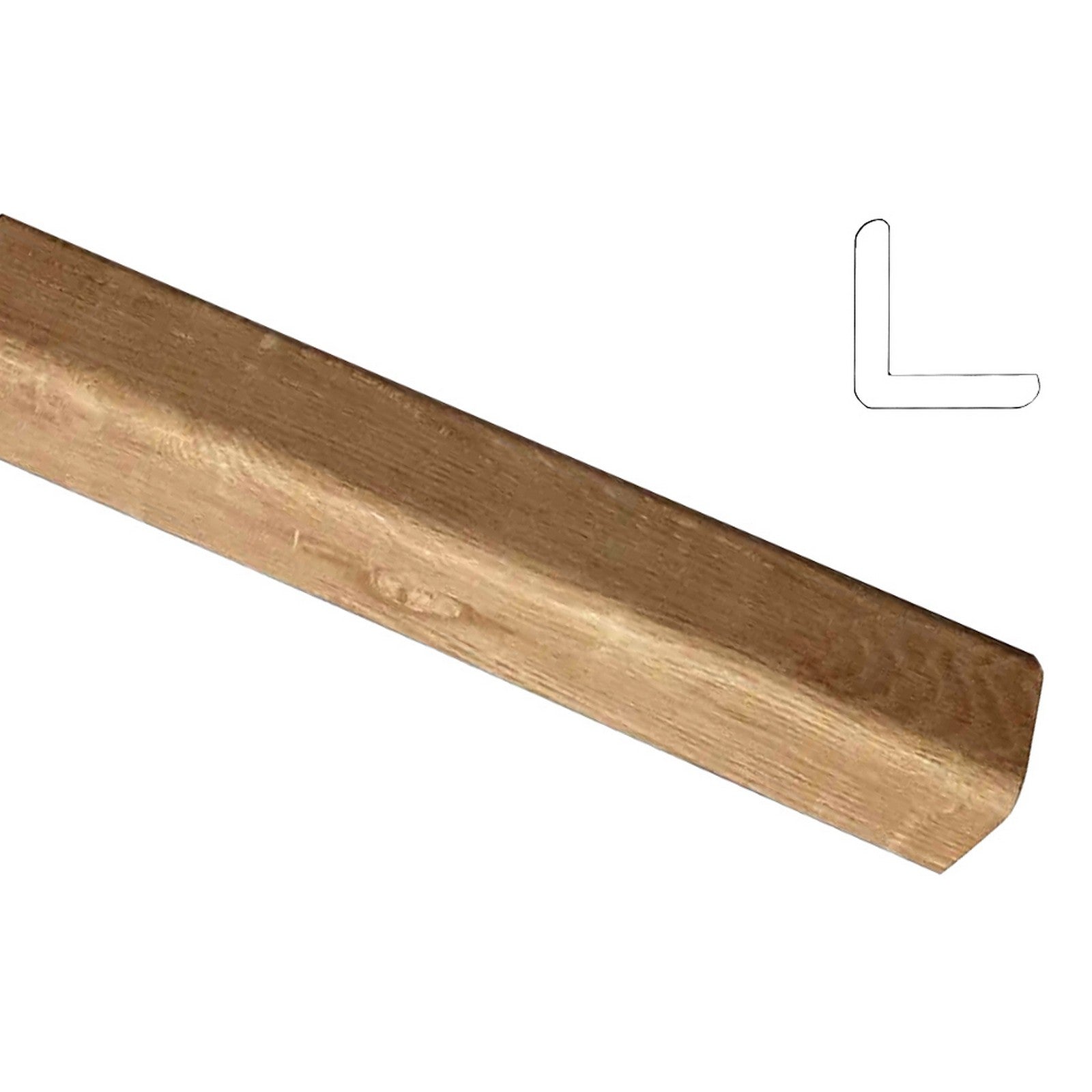 paraspigoli polistirene liscio 30x30 h.290 frassino sbiancato cod:ferx.670