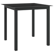 Set Mobili da Pranzo per Giardino 5 pz in Alluminio Antracite 3070634