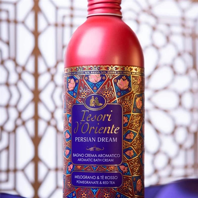 TESORI D'ORIENTE PERSIAN DREAM BAGNOCREMA AROMATICO MELOGRANO & TÈ ROSSO 500ML