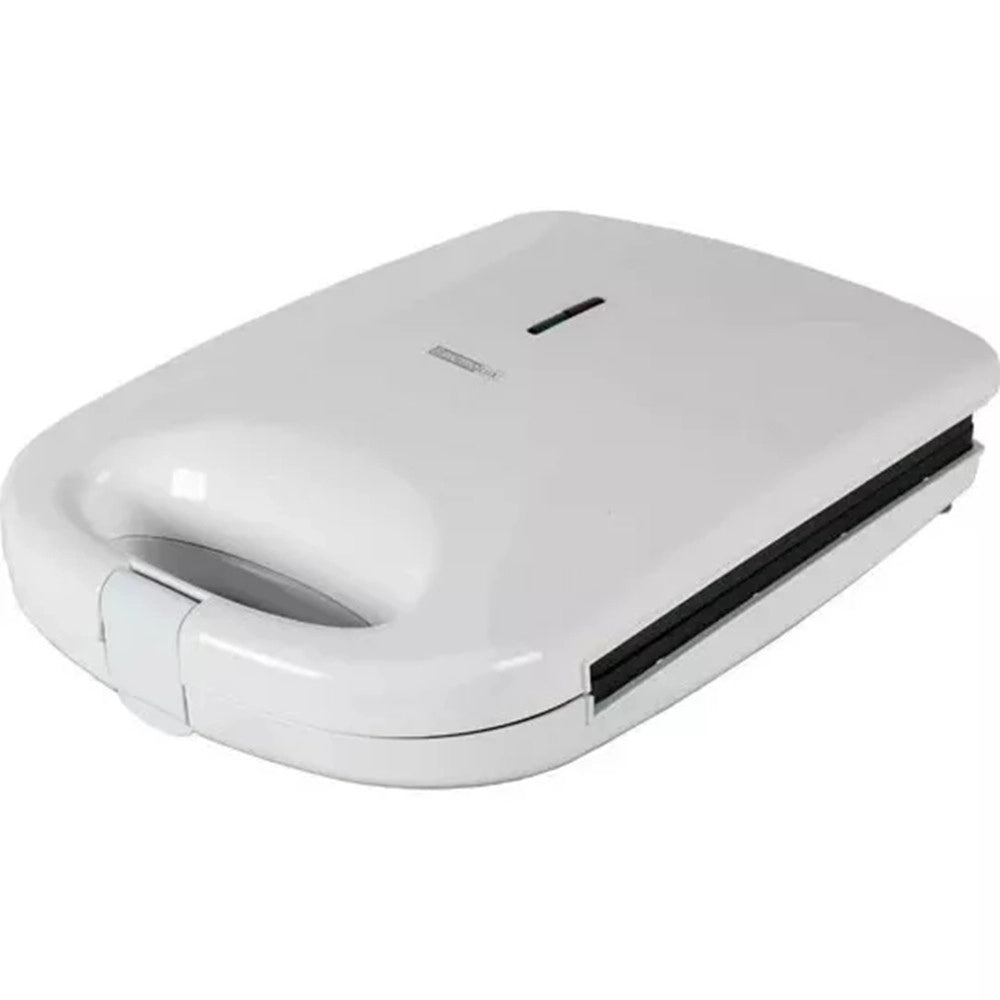 Trade Shop - Tostiera Elettrica 1200 Watt Piastra Per Sandwich Ampie Piastre Di Cottura Antiaderenti -