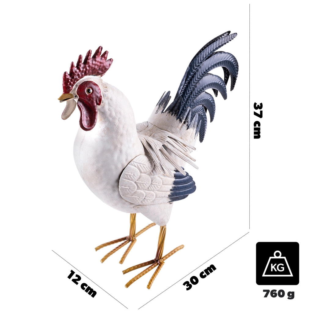 KADAX Stalowa figura ogrodowa kogut QX24340 K16047