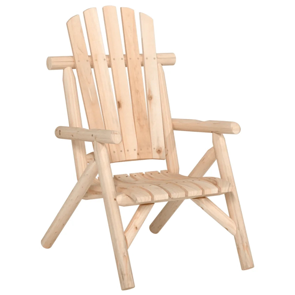 Set Divani da Giardino 3 pz in Legno Massello di Abete 3185521