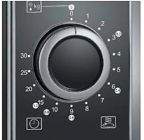 Severin MW 7771 forno a microonde Superficie piana Microonde combinato 20 L 700 W Nero, Argento