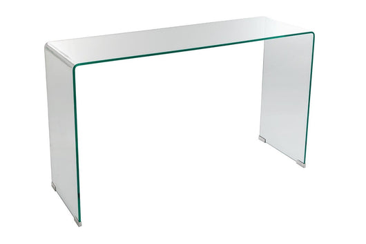 Tavolino Rettangolare in Vetro 120x40x72cm TFT Glass Trasparente