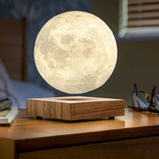 Lampada a led con luna levitante magnetica gravità cambia 3 colori luce
