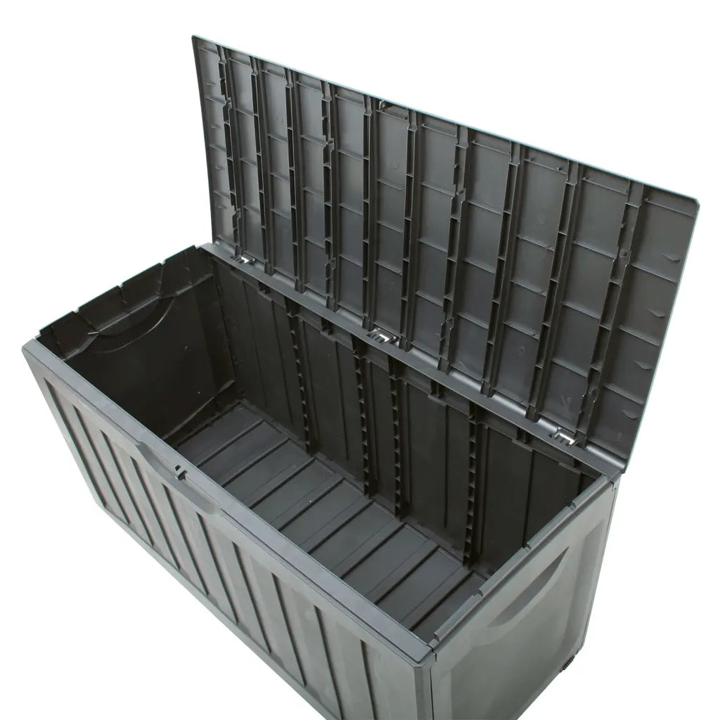 Contenitore Portaoggetti Nero 118x53x57 cm in Polipropilene 153887