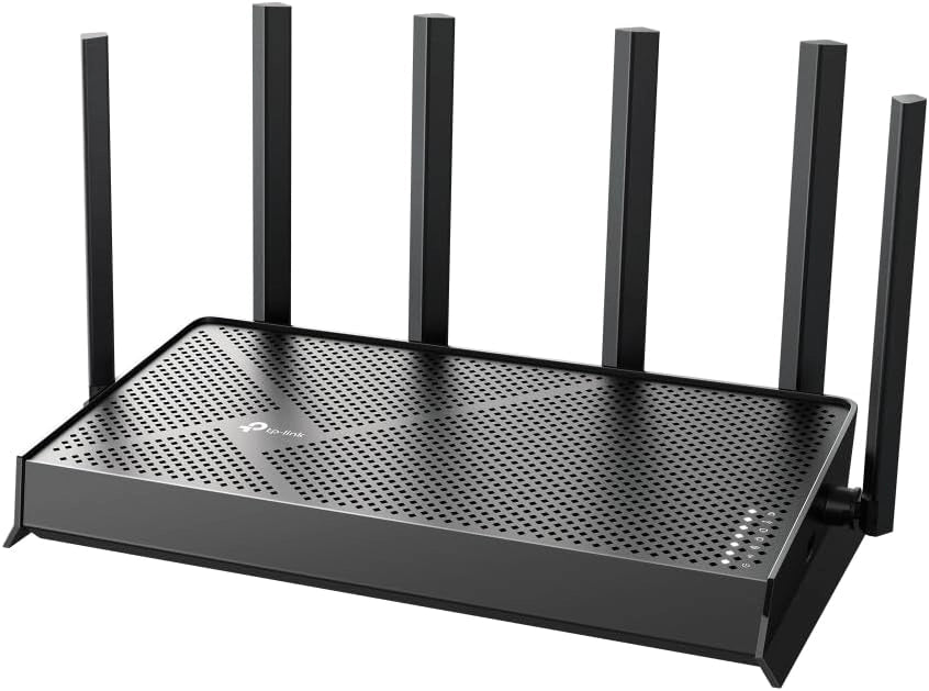 TP-Link Archer BE400 Router Wi-Fi 7 Dual-Band BE6500Mbps, 2.5G WAN, 2.5G LAN, 3 Porte 1G LAN, 4K-QAM, MLO, MU-MIMO, Beamforming, 6 Antenne Esterne, Home Shield, IoT, Compatible con EasyMesh