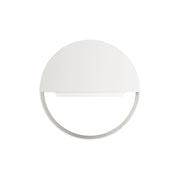 Clos Wall 8 120 Applique LED da esterno 8W Switch CCT 3000K/4000K/5000K Bianco Opaco - Illuminazione Segnapasso Beneito & Faure