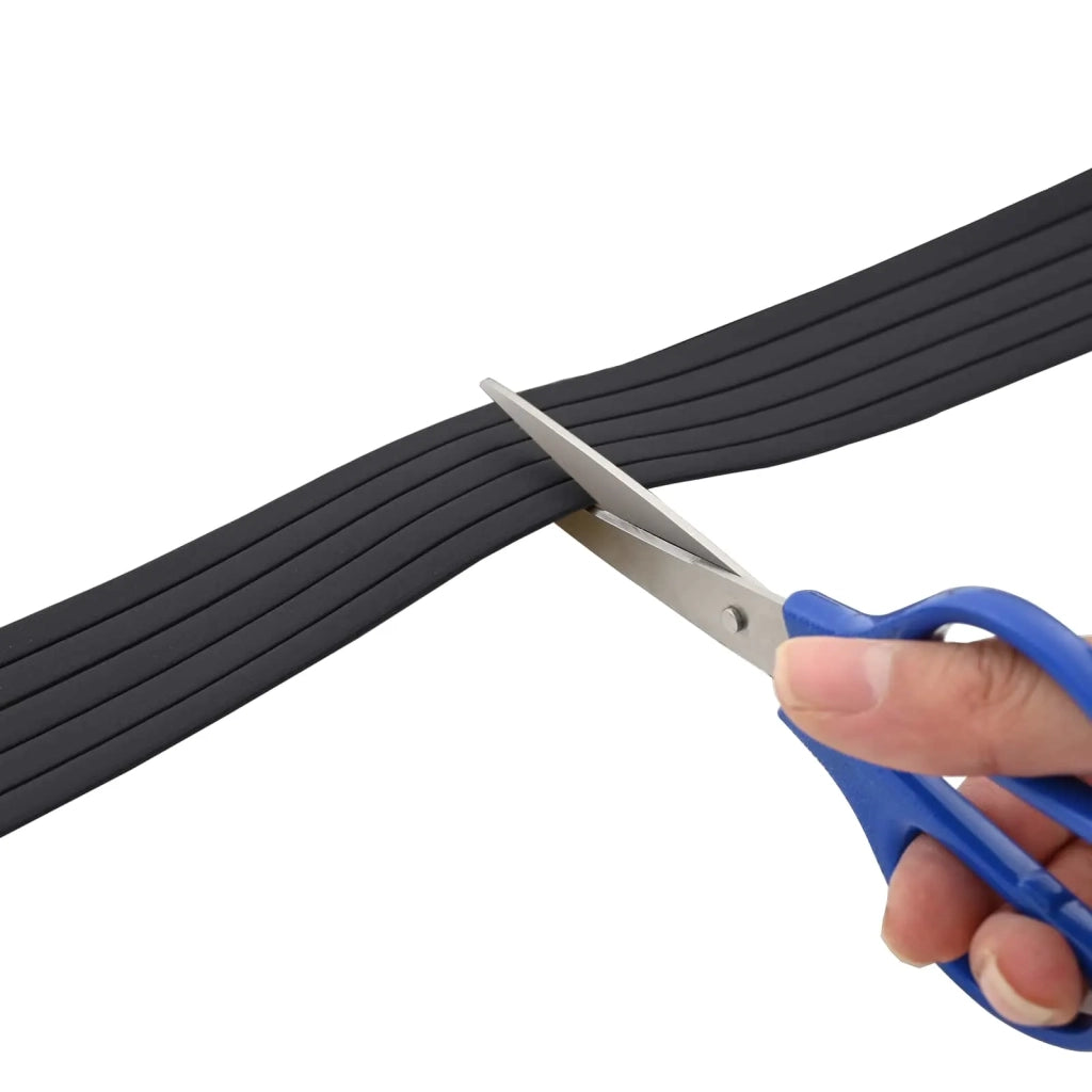 Nastro adesivo per finestre Nero 8 x 2 mm 12 m Schiuma EPDM 42038062