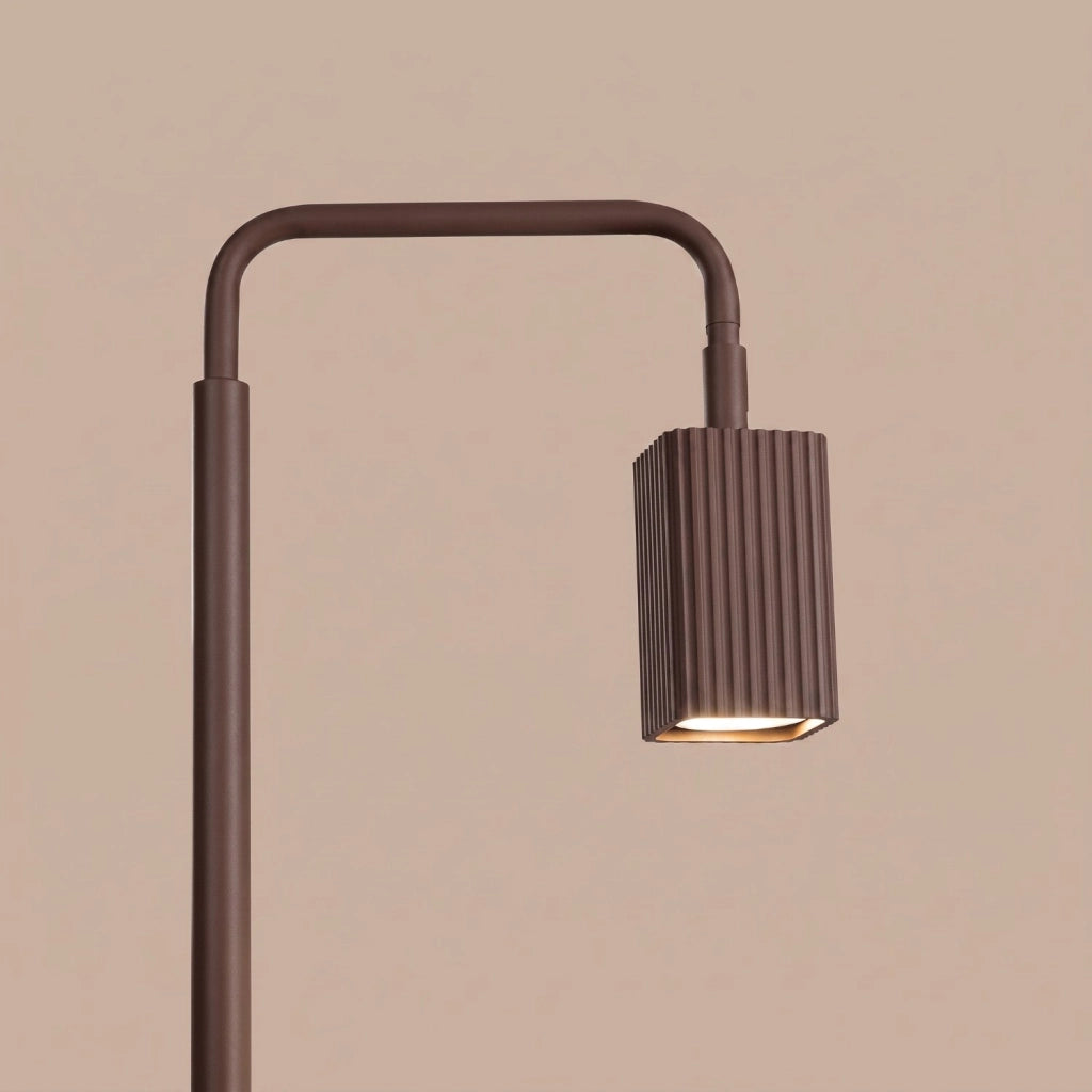 Lampada da terra RAYO 1 marrone