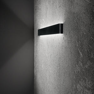 Applique Moderna Way Metallo Nero Led 30W 3000K