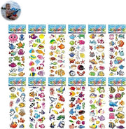 Set di adesivi 3D per bambini zattere marine 12 fogli 
Set di adesivi per bambini zattere marine 2 fogli
Set di adesivi Puffy per bambini 12 fogli mondo sommerso