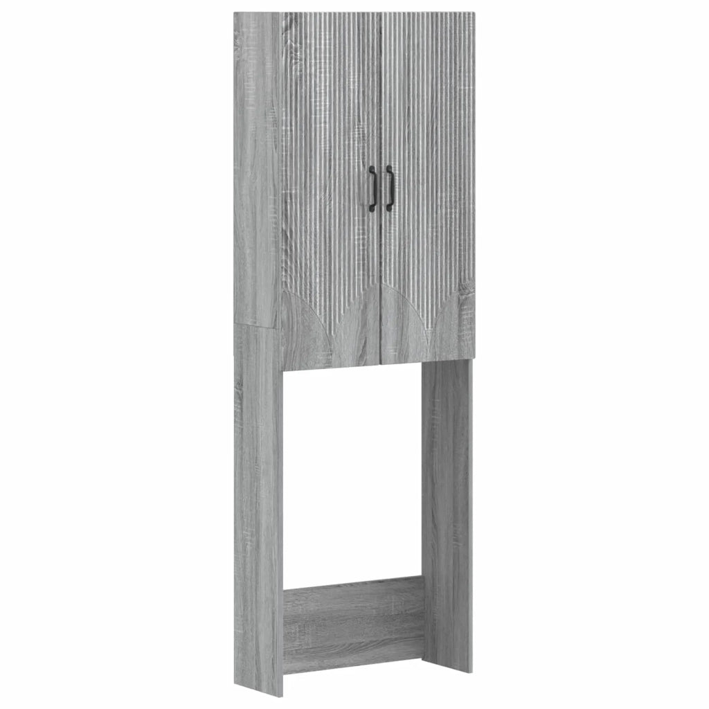 Mobile Bagno HOORN Sonoma grigio 66 x 25,5 x 190 cm 897361