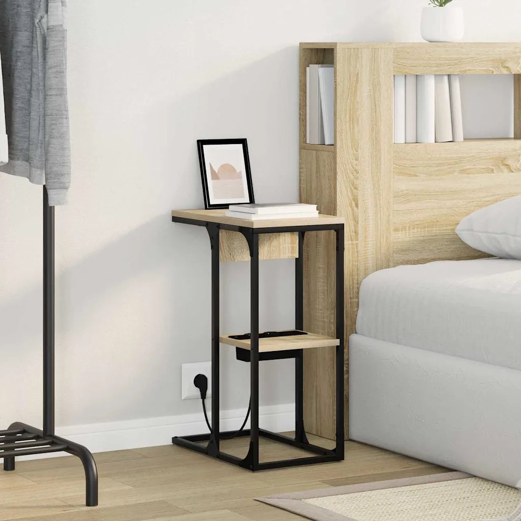 Armadio da Notte Rovere Sonoma 41,5 x 26 x 60,5 cm 859591