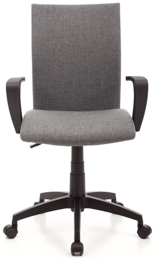 Sedia da Ufficio Operativa in Tessuto Milano Grigia