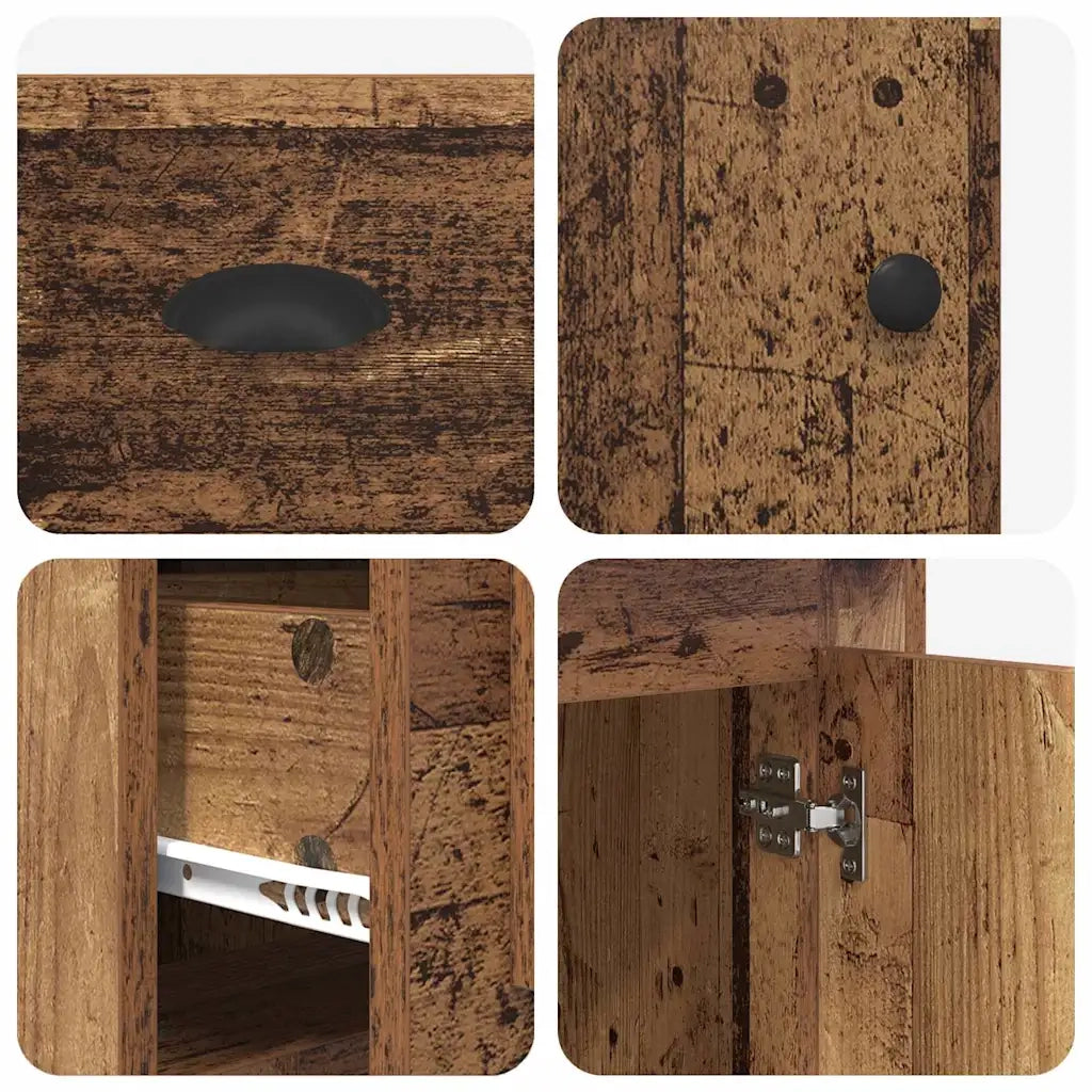 Scrivania con armadietto Legno vecchio 154,5 x 50 x 75 cm 3402677