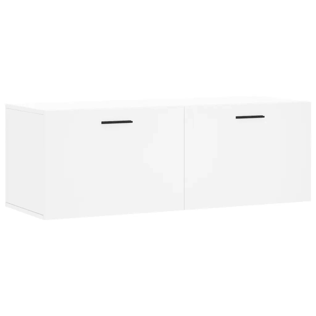 Mobile a Parete Bianco 100x36,5x35 cm in Legno Multistrato 830148