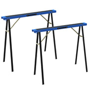 Cavalletto da carpentiere pieghevole ¨C zephmum ¨C Blu e Nero