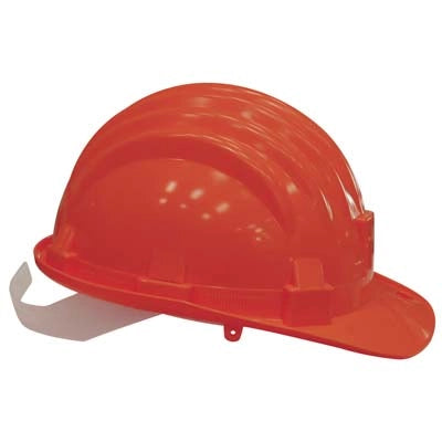 ELMETTO SICUREZZA - SENZA SOTTOGOLA ROSSO- 5 pezzi