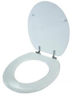 SEDILE WC AGLAIA LEGNO CHIUSURA RALLENTATA LACCATO BIANCO