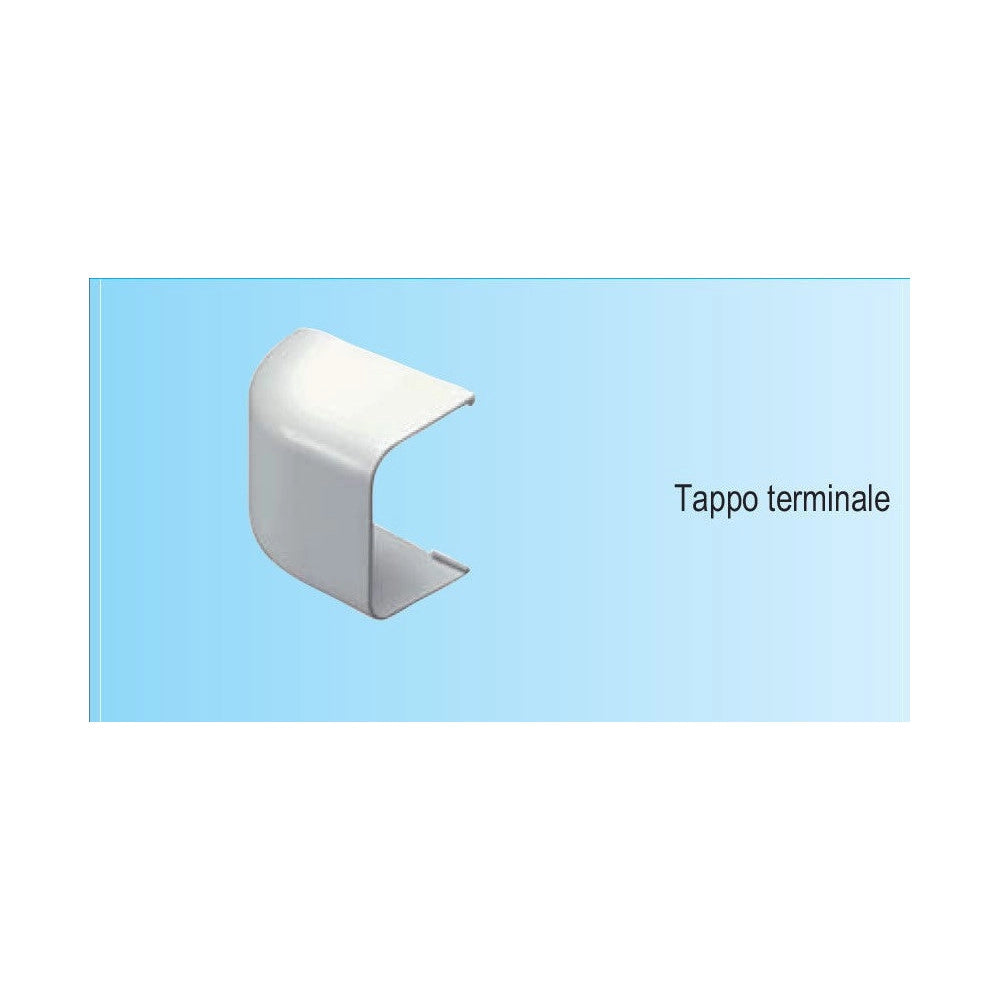First profilfreddo 65x50mm tappo terminale per canalina
