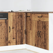 vidaXL Mobile base da cucina Lucca Legno Antico in Legno Multistrato