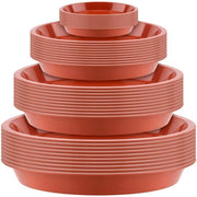Pannelli per piante 40 pezzi - Pannelli per piante per interni/esterni - Vaschette - Plastica - Diametro 1,6-3,1 cm - Scudetto per piante