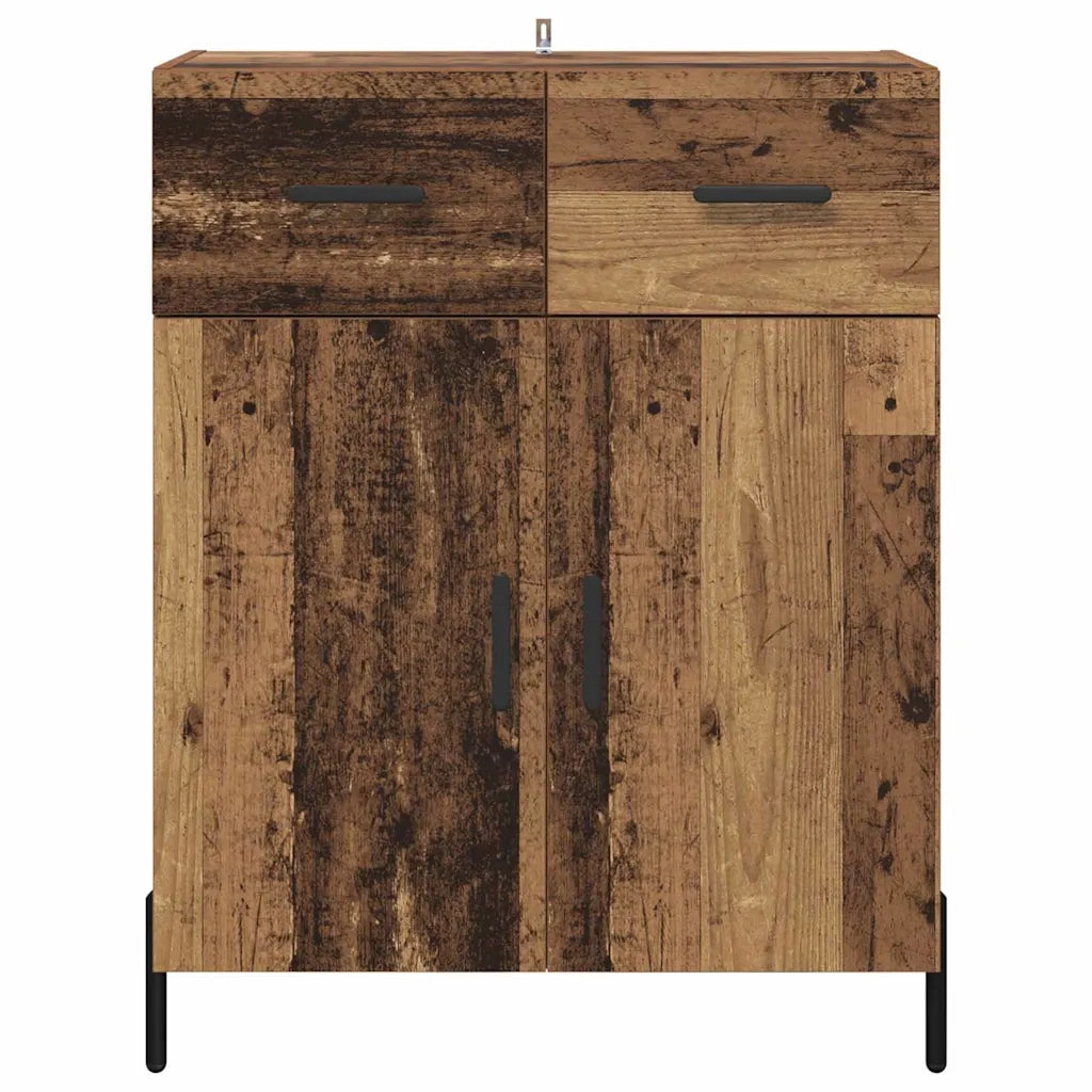 Credenza-Buffet-Armadio da cucina Legno vecchio 69,5 x 34 x 90 cm Legno multistrato 194031