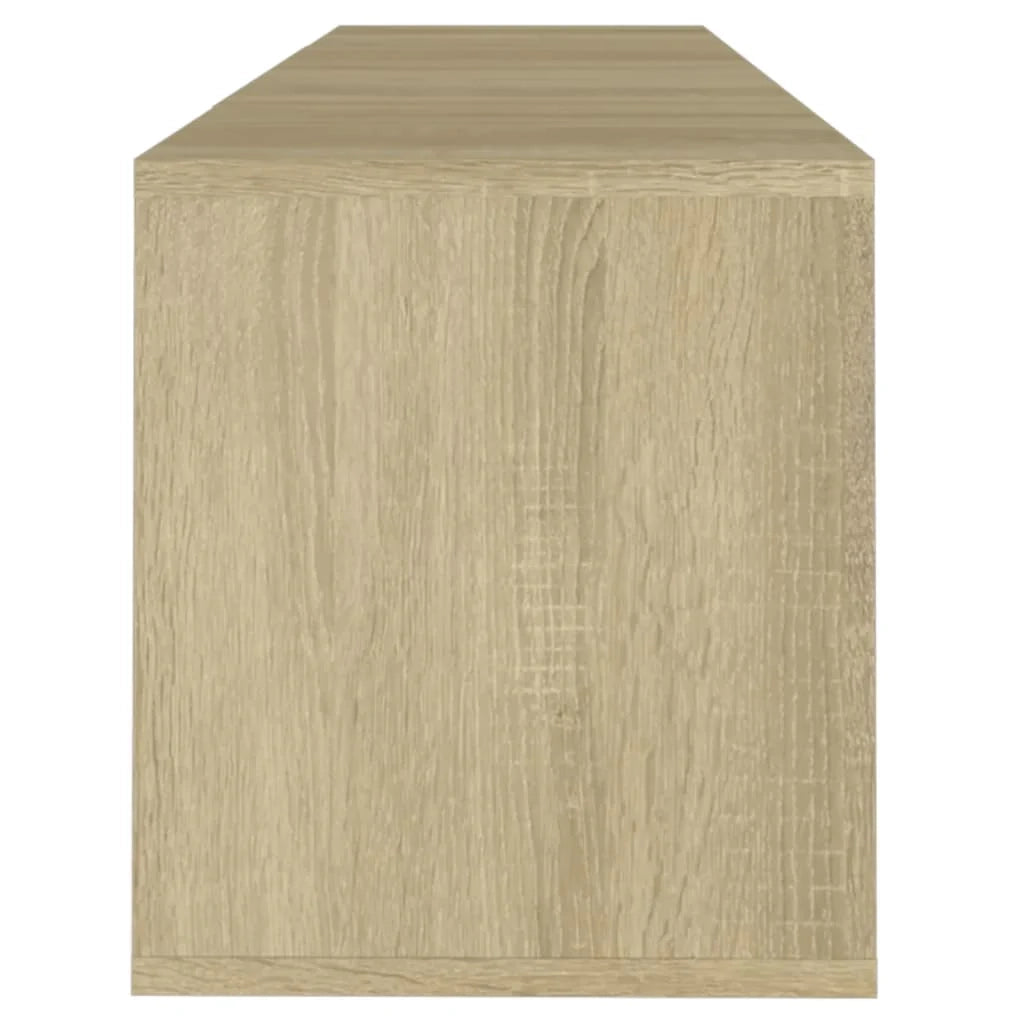 Mobile TV multimediale mensola TV credenza TV sala da pranzo soggiorno camera da letto rovere Sonoma 120 x 30 x 40,5 cm legno ingegnerizzato beige 02_0027463