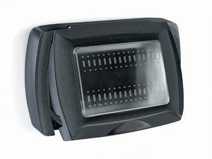 placca life x esterno ip55 nera 3 posti cod:ferx.671.stock