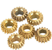 Strumento per regolare la tensione delle corde della chitarra di alta qualità - 4mm - meccanismo di regolazione - set di corde della chitarra - acciaio duraturo - 6 pezzi - robusto e resistente agli urti