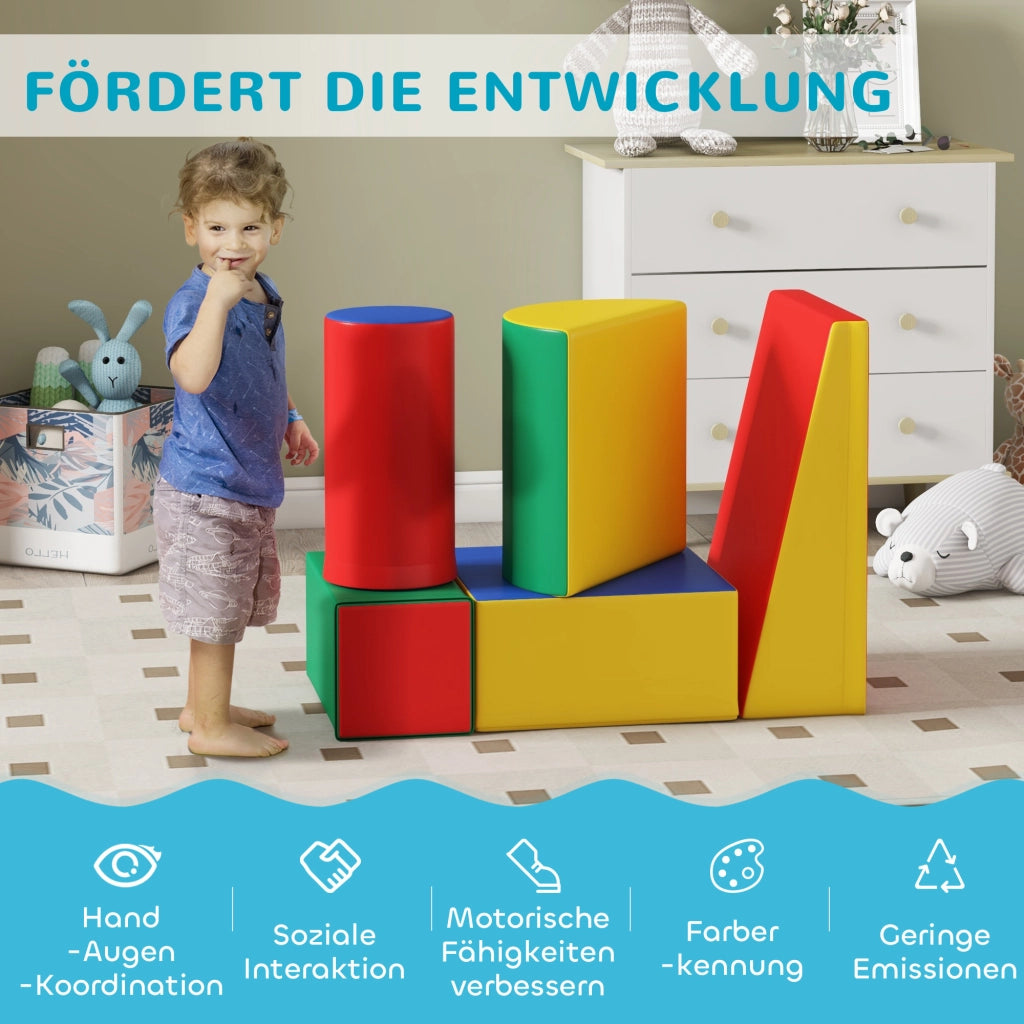 Cuscini da gioco per bambini ¨C zephmum ¨C Multicolore, Tessuto, Forme varie