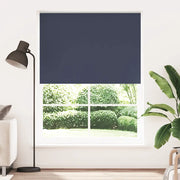 Tenda a Rullo Oscurante-Tenda da sole a rullo 164,4x230 cm Larghezza tessuto 160 cm blu marino