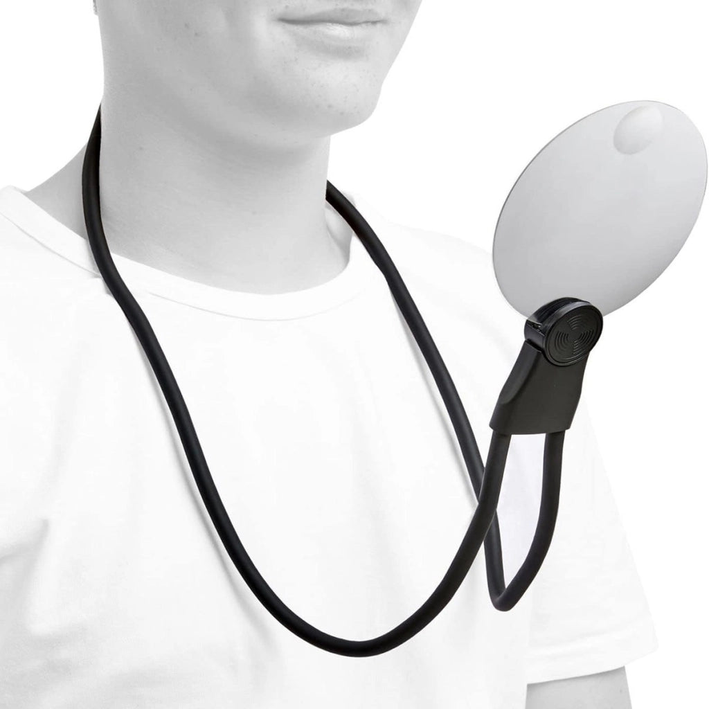 LENTE DI INGRANDIMENTO COLLO MANI LIBERE FLESSIBILE 5X REGOLABILE RICAMO
