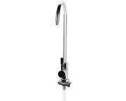 Filtro Acqua per Rubinetto - 360 Gradi Rotativo - Colletto Mini Swan - Installazione Sottofondo - In Acciaio Inossidabile - Adatto per Sistemi RO
