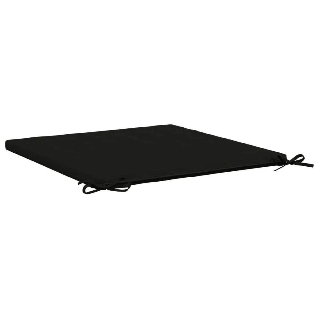 Cuscini per Sedia in 4 Pezzi SOEST 4 pz 100% Poliestere Nero 944948