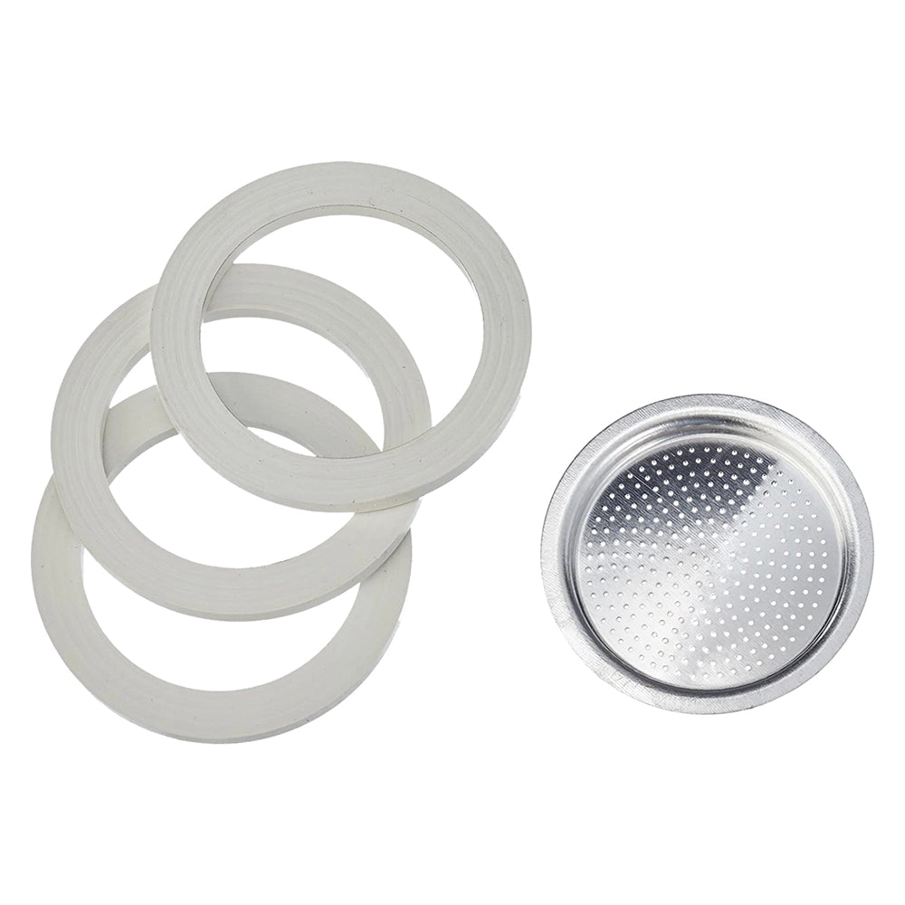 FILTRO MOKA CON 3 GUARNIZIONI 1 tazza  - Blister Koncreto
